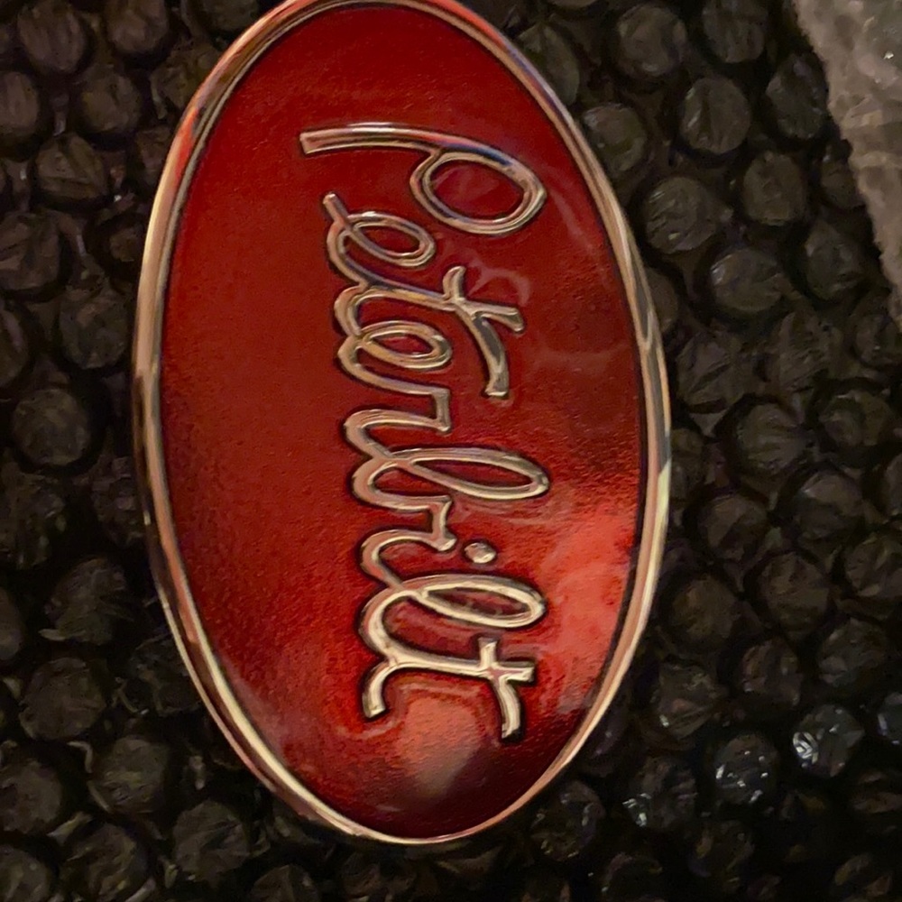 Peterbilt belt buckle